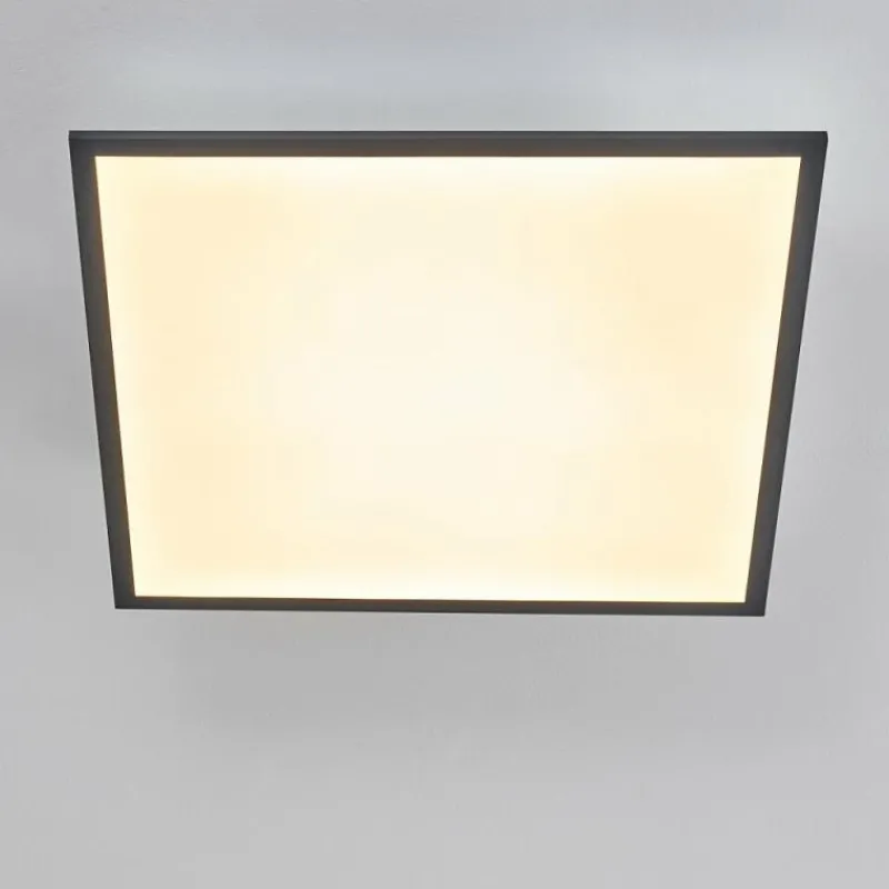 hofstein Plafonnier Salmi LED Gris, Blanc, 1 lumière