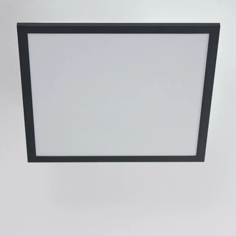 hofstein Plafonnier Salmi LED Noir, Blanc, 1 lumière