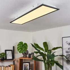 hofstein Plafonnier Salmi LED Noir, Blanc, 1 lumière