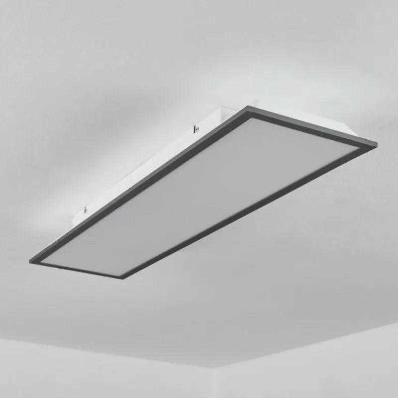 hofstein Plafonnier Salmi LED Noir, Blanc, 1 lumière