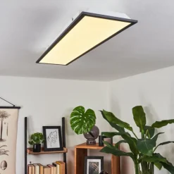 hofstein Plafonnier Salmi LED Noir, Blanc, 1 lumière