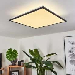hofstein Plafonnier Salmi LED Noir, Blanc, 2 lumières