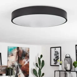 hofstein Plafonnier Samaira LED Blanc, 1 lumière, Télécommandes