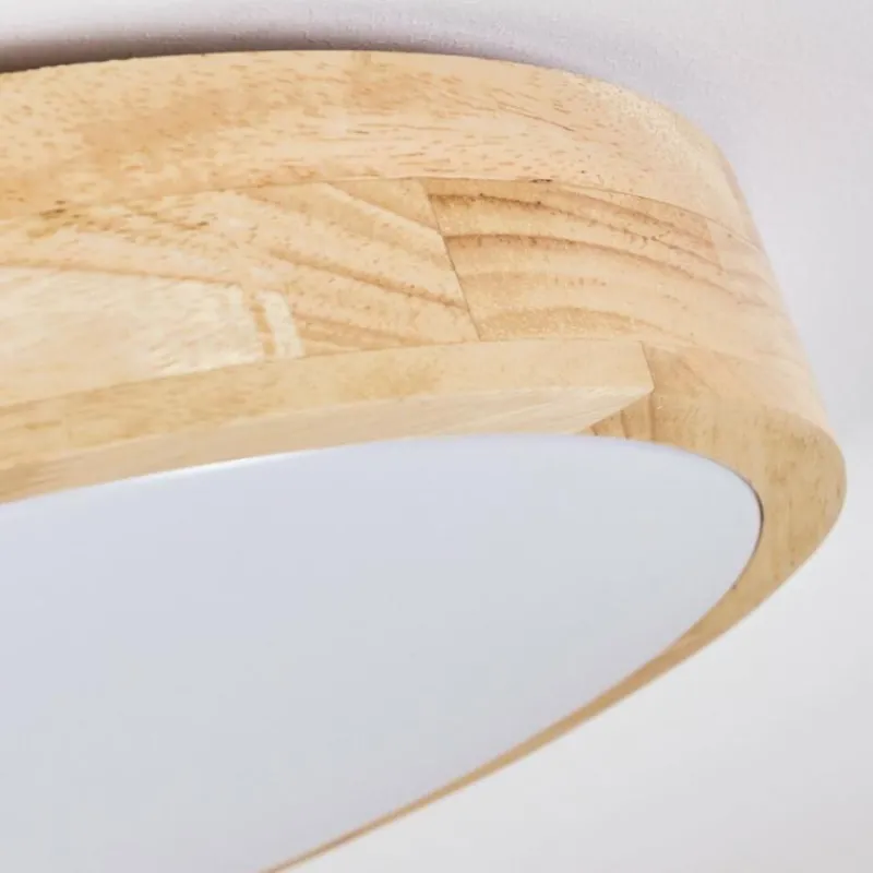 Luminaires Scandinaves-hofstein Plafonnier Samaira LED Écru, 1 lumière
