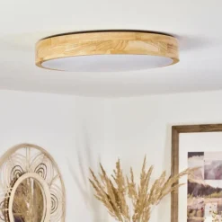 Luminaires Scandinaves-hofstein Plafonnier Samaira LED Écru, 1 lumière