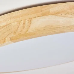 Luminaires Scandinaves-hofstein Plafonnier Samaira LED Écru, 1 lumière