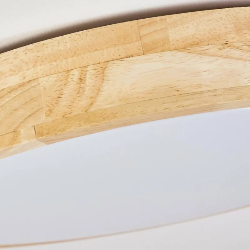 Luminaires Scandinaves-hofstein Plafonnier Samaira LED Écru, 1 lumière