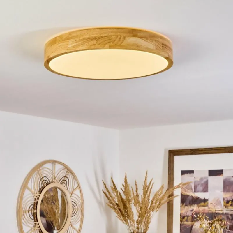 Luminaires Scandinaves-hofstein Plafonnier Samaira LED Écru, 1 lumière