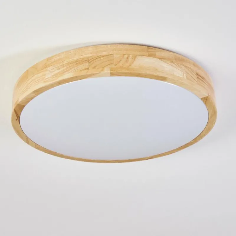 Luminaires Scandinaves-hofstein Plafonnier Samaira LED Écru, 1 lumière