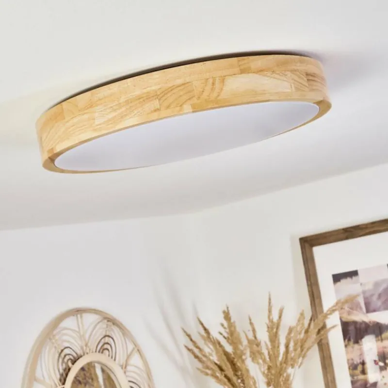 Luminaires Scandinaves-hofstein Plafonnier Samaira LED Écru, 1 lumière