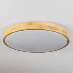 hofstein Plafonnier Samaira LED Écru, 1 lumière, Télécommandes