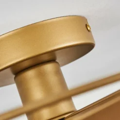 Lampes Dorées-hofstein Plafonnier Samatrai Or, 1 lumière