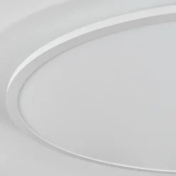 hofstein Plafonnier Sani LED Blanc, 1 lumière, Télécommandes, Changeur de couleurs