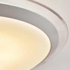 hofstein Plafonnier Sapioris LED Argenté, 1 lumière