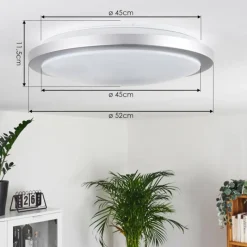 hofstein Plafonnier Sapioris LED Blanc, 1 lumière