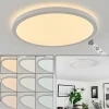 hofstein Plafonnier Sasinhosa LED Blanc, 1 lumière, Télécommandes
