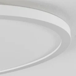 hofstein Plafonnier Sasinhosa LED Blanc, 1 lumière, Télécommandes