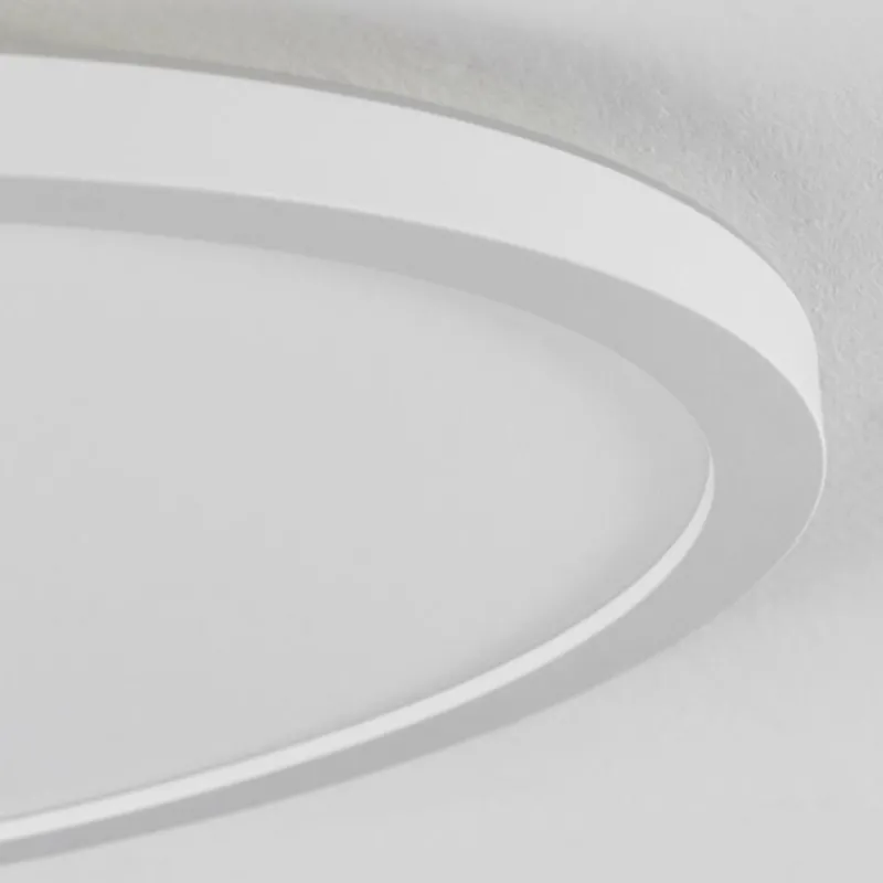 hofstein Plafonnier Sasinhosa LED Blanc, 1 lumière, Télécommandes