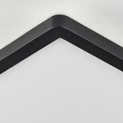 hofstein Plafonnier Sasinhosa LED Noir, 1 lumière, Télécommandes