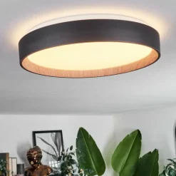 Luminaires Scandinaves-hofstein Plafonnier Sassemte LED Blanc, 1 lumière