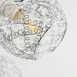 hofstein Plafonnier Saxeten Chrome, 5 lumières