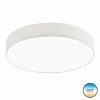 Lampes En Tissu-SCHÖNER WOHNEN-Kollektion Plafonnier SCHÖNER-WOHNEN-Kollektion Pina LED Blanc, 1 lumière, Télécommandes