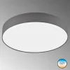 Lampes En Tissu-SCHÖNER WOHNEN-Kollektion Plafonnier SCHÖNER-WOHNEN-Kollektion Pina LED Blanc, 1 lumière, Télécommandes