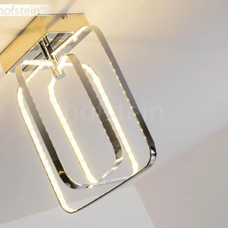 hofstein Plafonnier Sepino LED Chrome, 1 lumière