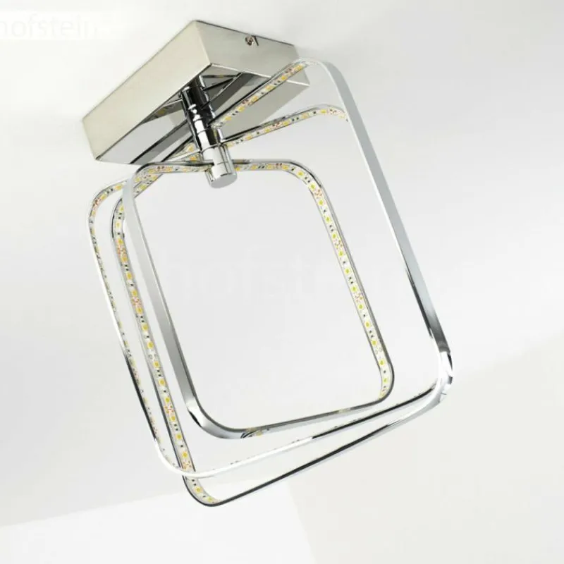 hofstein Plafonnier Sepino LED Chrome, 1 lumière
