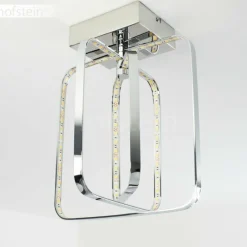 hofstein Plafonnier Sepino LED Chrome, 1 lumière