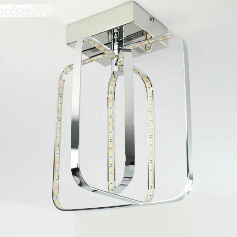 hofstein Plafonnier Sepino LED Chrome, 1 lumière