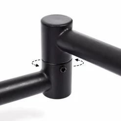 Lampes Vintages & Rétros-hofstein Plafonnier Sezze Bois clair, Noir, 6 lumières