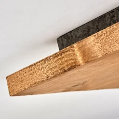 Lampes En Tissu-hofstein Plafonnier Shiburg Bois clair, 1 lumière