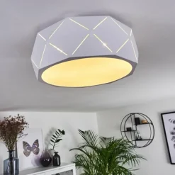 hofstein Plafonnier Shouver Blanc, 3 lumières