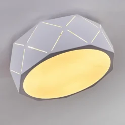 hofstein Plafonnier Shouver Blanc, 3 lumières