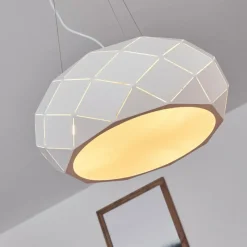 hofstein Plafonnier Shouver LED Blanc, 1 lumière