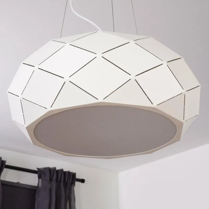 hofstein Plafonnier Shouver LED Blanc, 1 lumière