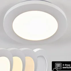 hofstein Plafonnier Siguna LED Blanc, 1 lumière