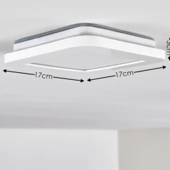 hofstein Plafonnier Siguna LED Blanc, 1 lumière