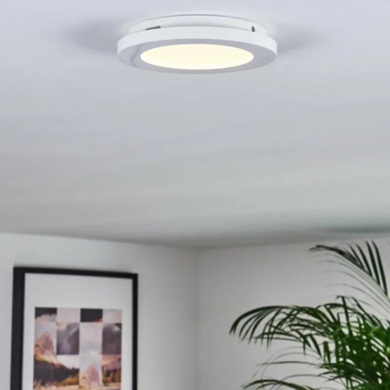 hofstein Plafonnier Siguna LED Blanc, 1 lumière