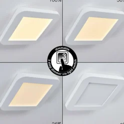 hofstein Plafonnier Siguna LED Blanc, 1 lumière