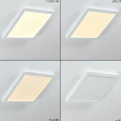 hofstein Plafonnier Siguna LED Blanc, 1 lumière