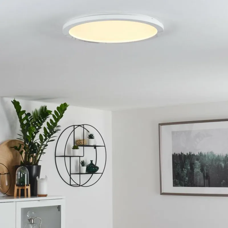 hofstein Plafonnier Siguna LED Blanc, 1 lumière