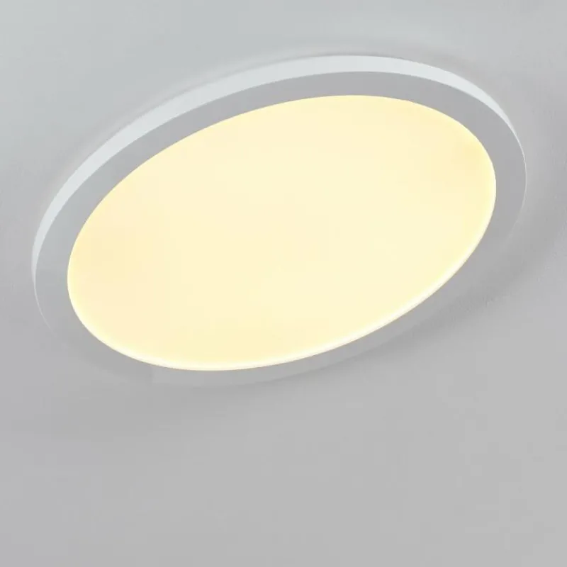 hofstein Plafonnier Siguna LED Blanc, 1 lumière