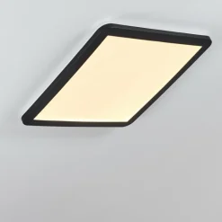 hofstein Plafonnier Siguna LED Noir, Blanc, 1 lumière
