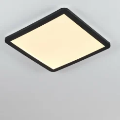 hofstein Plafonnier Siguna LED Noir, Blanc, 1 lumière