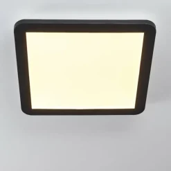 hofstein Plafonnier Siguna LED Noir, Blanc, 1 lumière