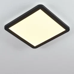 hofstein Plafonnier Siguna LED Noir, Blanc, 1 lumière