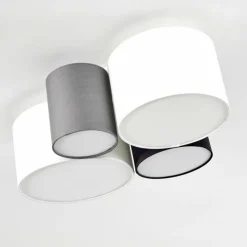 Lampes En Tissu-hofstein Plafonnier Skelbaek Blanc, 4 lumières