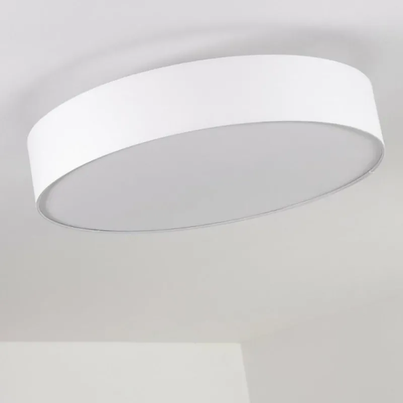 Lampes En Tissu-hofstein Plafonnier Skelbaek Nickel mat, 5 lumières